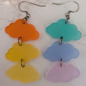 Kikay Rainbow Acrylic Earrings